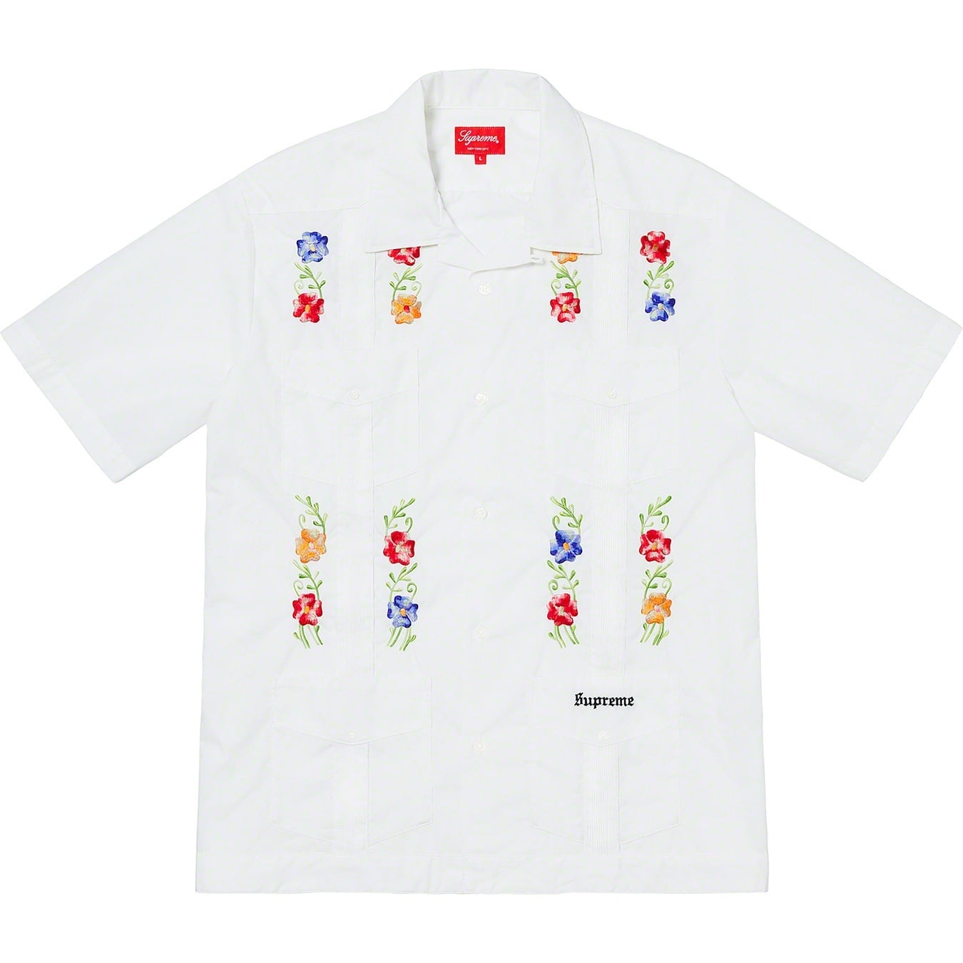 Flowers Guayabera S/S Shirt view 5